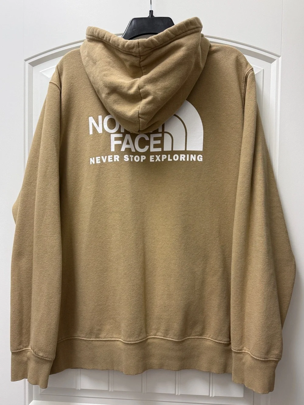 The North Face Men’s XL Tan Never Stop Exploring Hoodie Hooded Sweatshirt